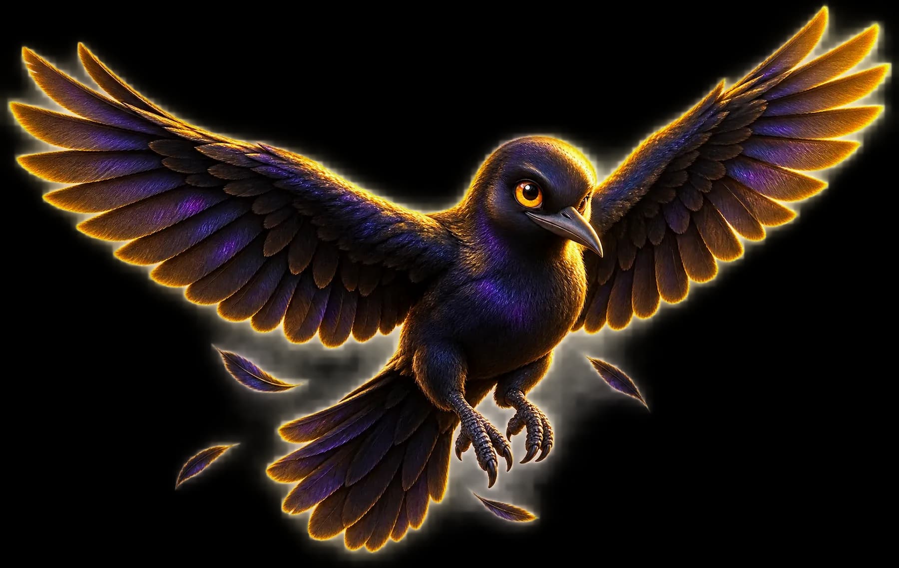 The SEO Birdy bird taking flight